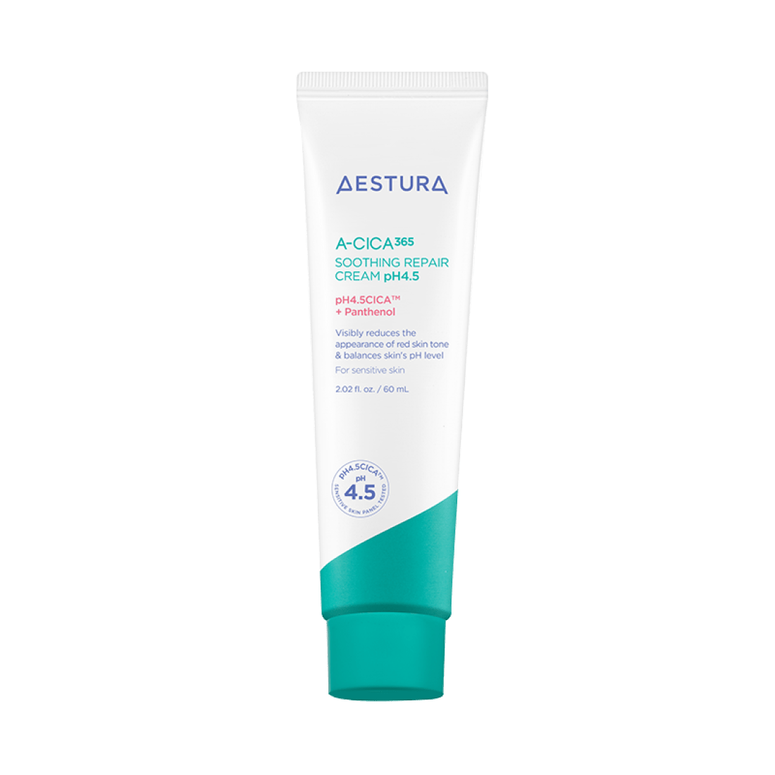 AESTURA A - CICA 365 SOOTHING REPAIR CREAM pH4.5 60ml - JOSEPH BEAUTY