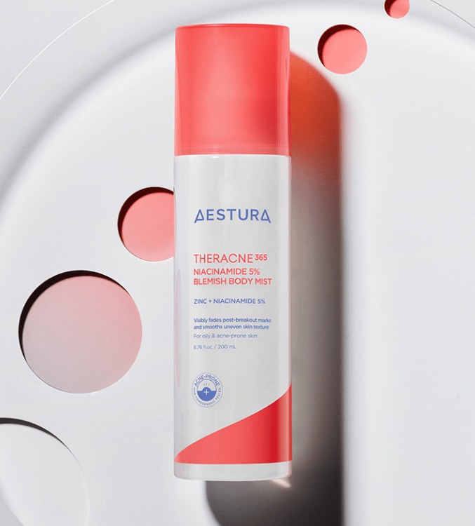 AESTURA THERACNE 365 NIACINAMIDE 5% BLEMISH BODY MIST 200ml - JOSEPH BEAUTY