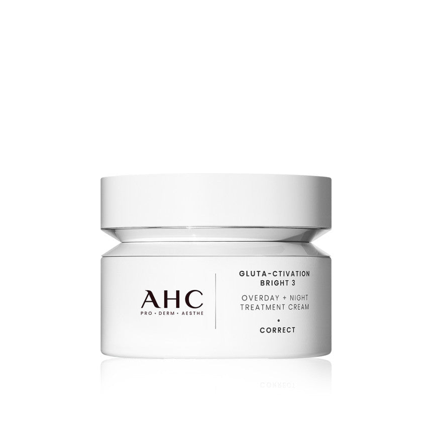AHC GLUTA - CTIVATION BRIGHT 3 OVERDAY+NIGHT TREATMENT CREAM 50ml - JOSEPH BEAUTY