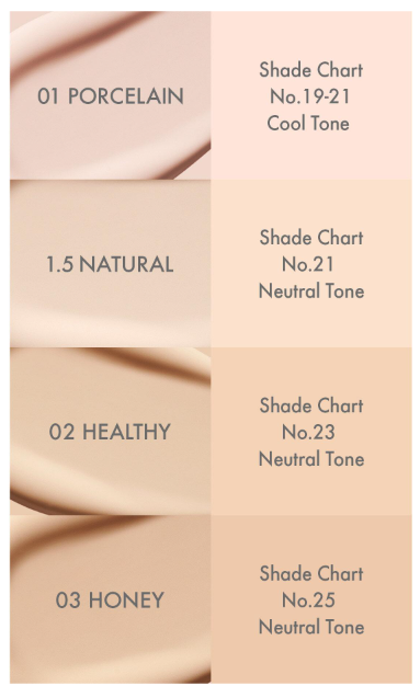 AMUSE Ceramic Skin Perfector Cushion SPF40 PA++ Set 15g + 15g(Refill) (4 Colors)