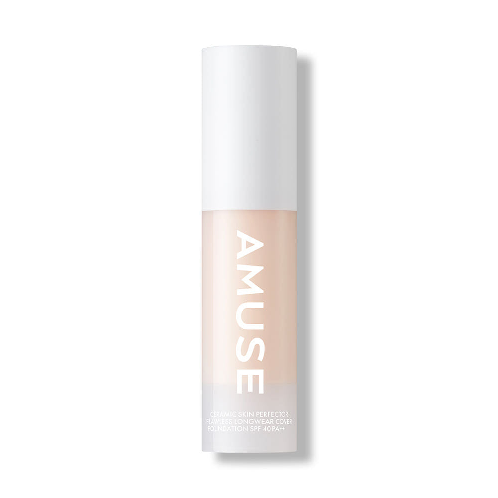 AMUSE Ceramic Skin Perfector Foundation Mini 15mL SPF40 PA++(3 Colors)