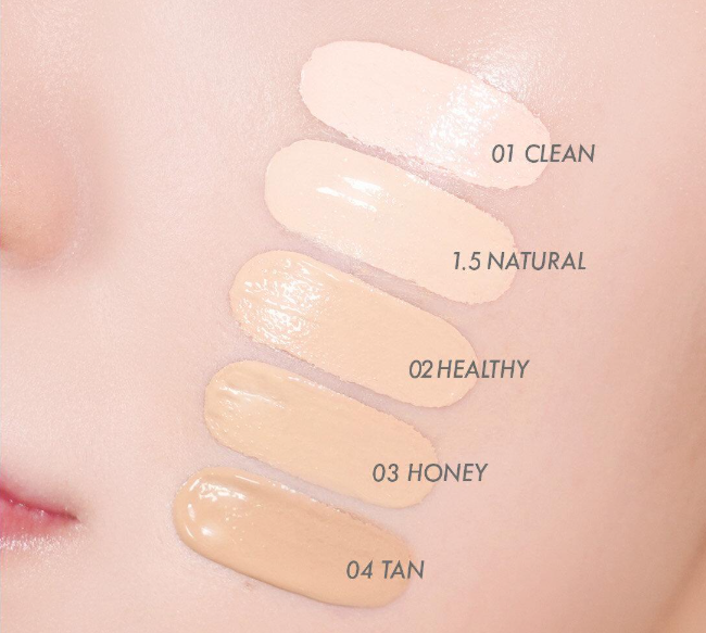AMUSE Dew Jelly Master Cushion SPF38 PA+++ 15g [Refill] (4 Colors)