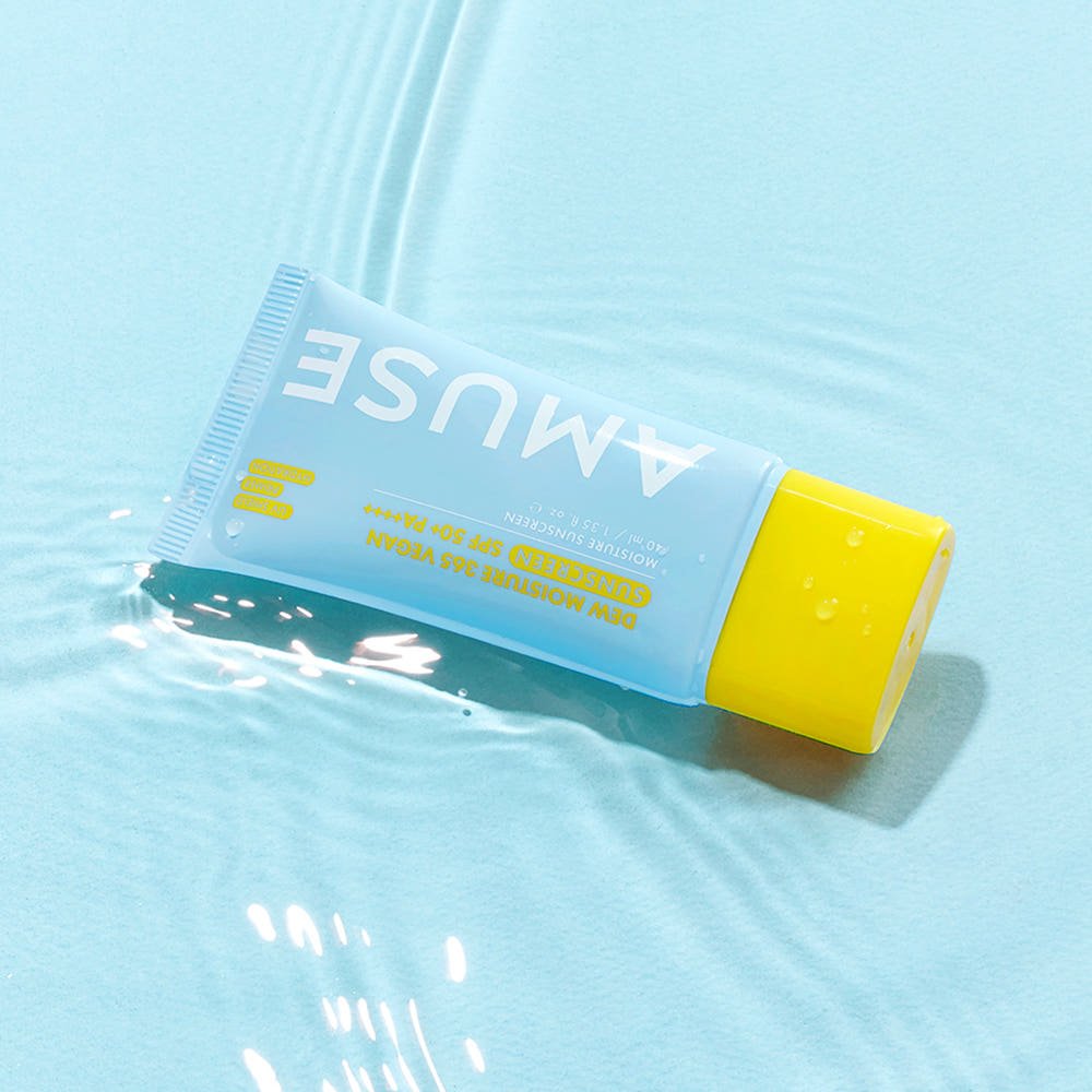 AMUSE Dew Moisture 365 Vegan Sunscreen SPF50+ PA++++ 40ml - JOSEPH BEAUTY