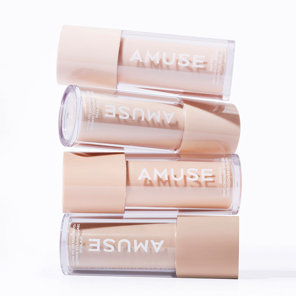 AMUSE Dew Wear Foundation 35ml SPF50+ PA++++ (4 Colors)