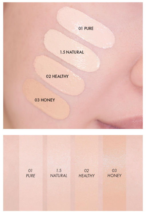 AMUSE Dew Wear Foundation 35ml SPF50+ PA++++ (4 Colors)