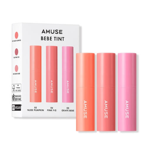 AMUSE Mini Bebe Tint SET 1.3g X 3ea