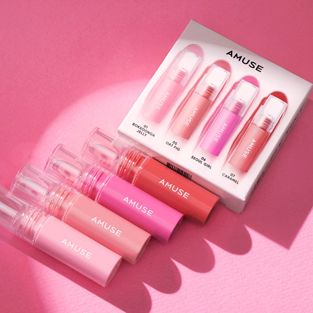 AMUSE Mini Gel Fit Tint Set 1.3g X 4ea - JOSEPH BEAUTY