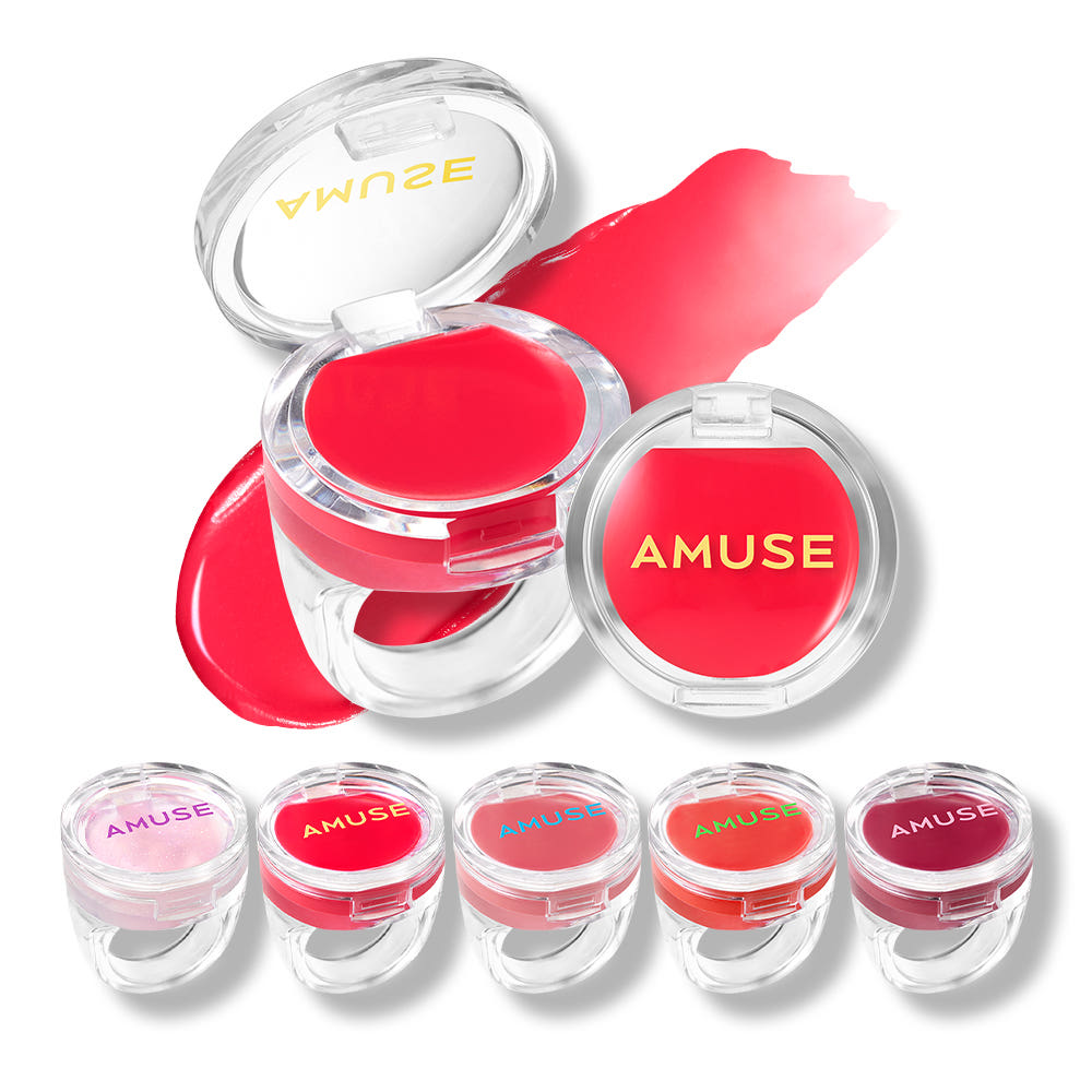 AMUSE Ring Lip Balm 0.9g (5 Colors)