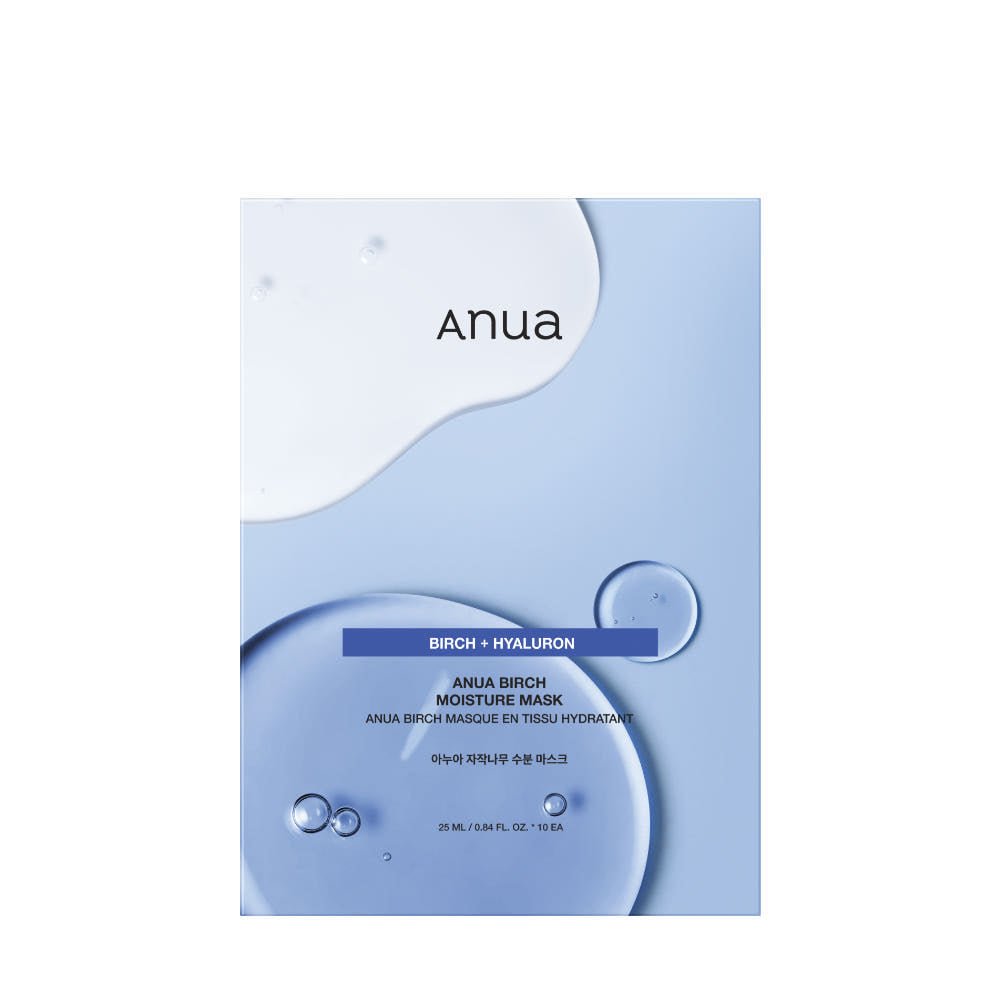 Anua Birch Moisture Mask 25ml X 10ea - JOSEPH BEAUTY