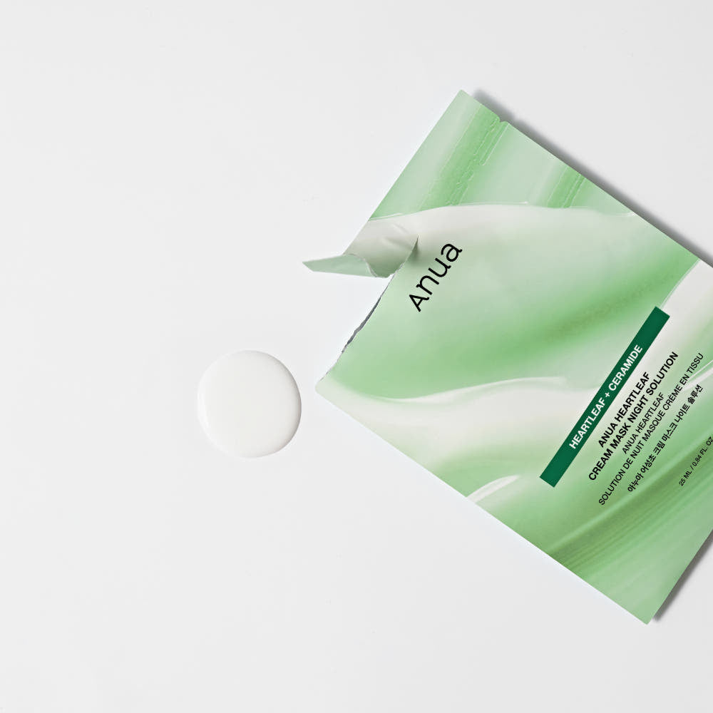 Anua Heartleaf Cream Mask Night Solution 25ml X 10ea