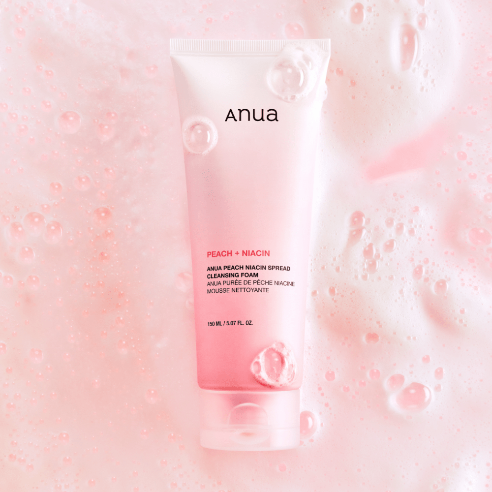 Anua Peach Niacin Spread Cleansing Foam 150ml - JOSEPH BEAUTY