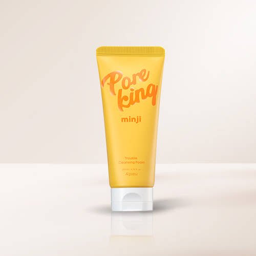 A'pieu Pore King Minji Trouble Cleansing Foam 200ml - JOSEPH BEAUTY