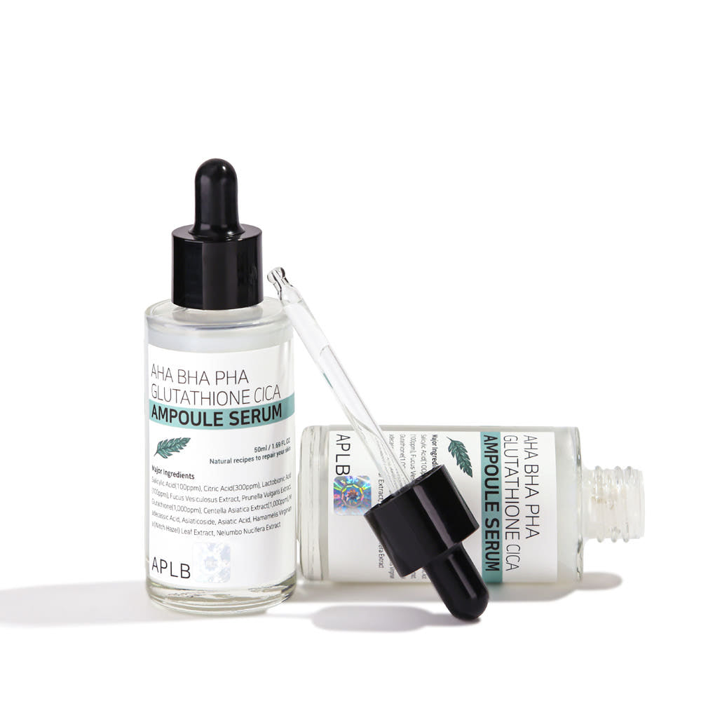 APLB AHA BHA PHA Glutathione Cica Ampoule Serum 50ml