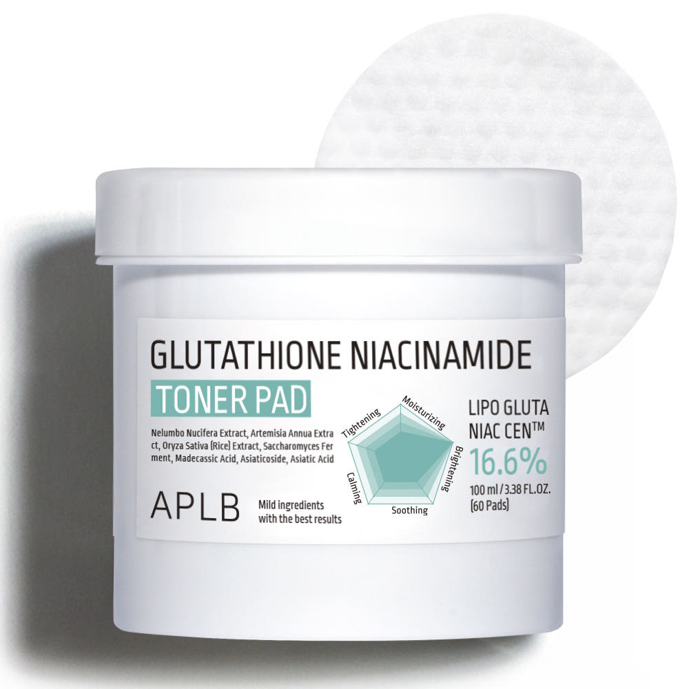 APLB Glutathione Niacinamide Toner Pad 100ml/60pads