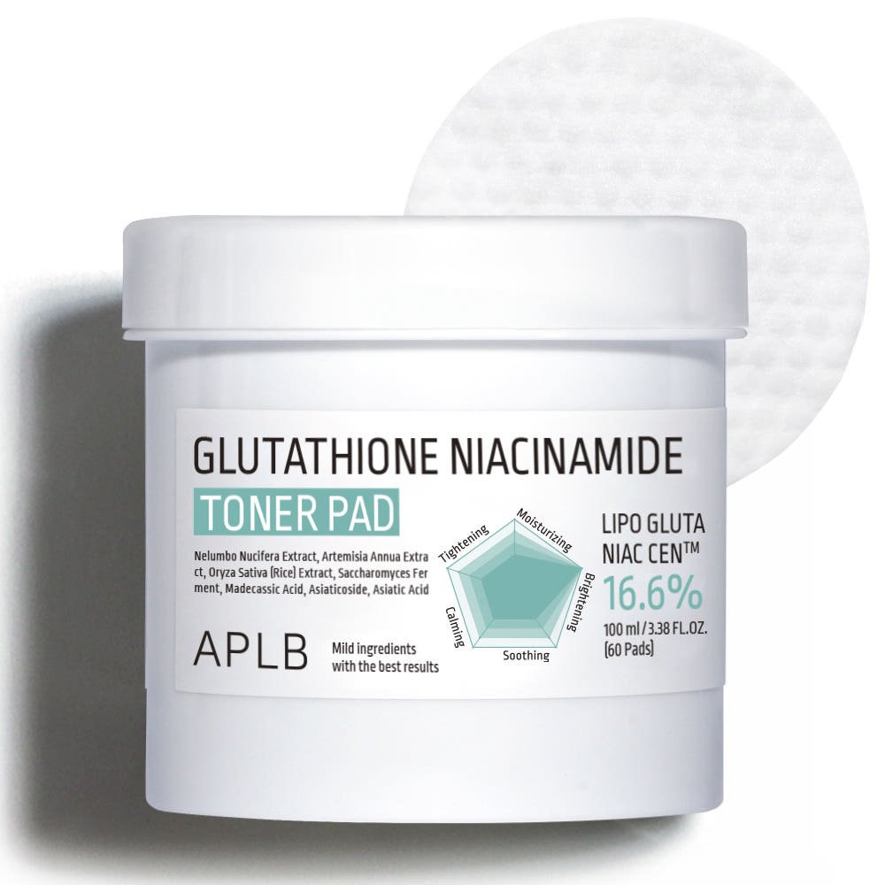 APLB Glutathione Niacinamide Toner Pad 100ml/60pads - JOSEPH BEAUTY