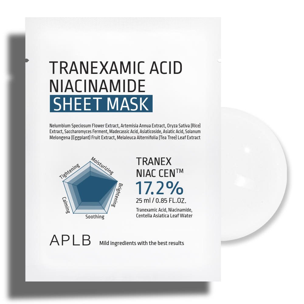 APLB Tranexamic Acid Niacinamide Sheet Mask 25ml X 10ea - JOSEPH BEAUTY