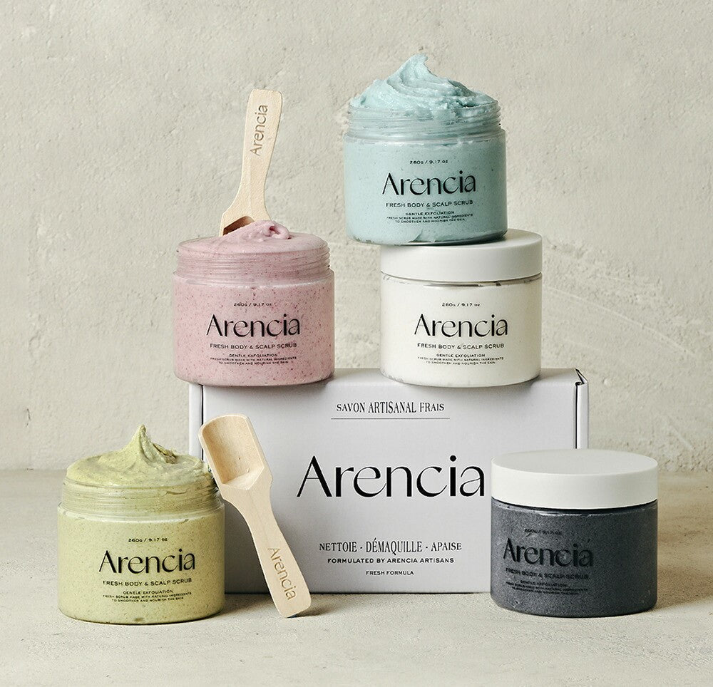Arencia Fresh Cloud Body Scrub 260g (5 Types) - JOSEPH BEAUTY