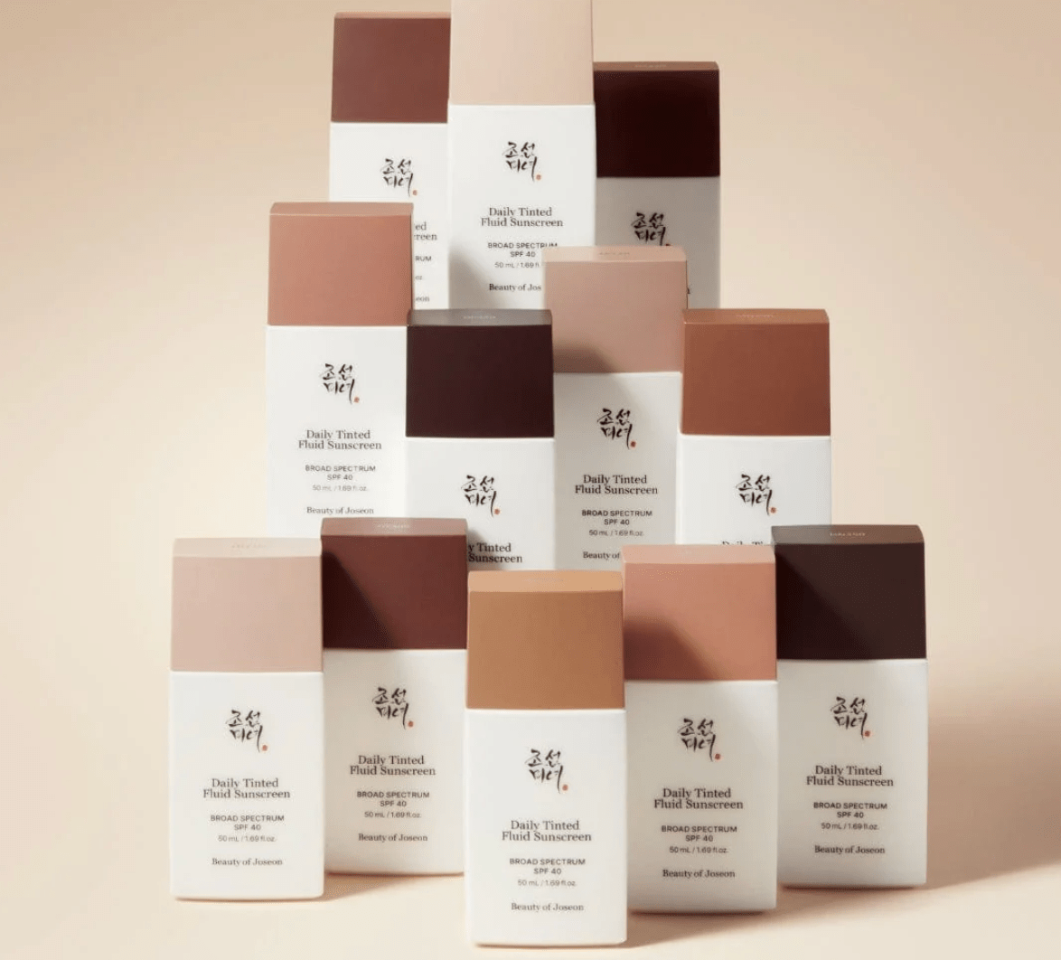 [Beauty of Joseon] Daily Tinted Fluid Sunscreen SPF50+ PA+++ 50ml - JOSEPH BEAUTY