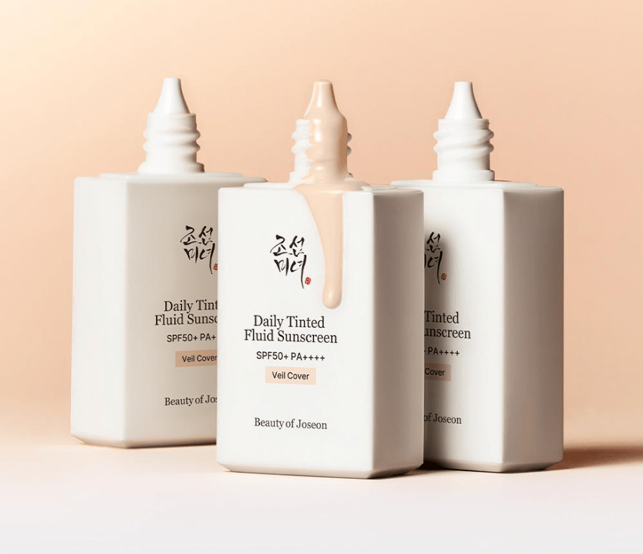 [Beauty of Joseon] Daily Tinted Fluid Sunscreen [VEIL COVER] SPF50+ PA+++ 50ml - JOSEPH BEAUTY