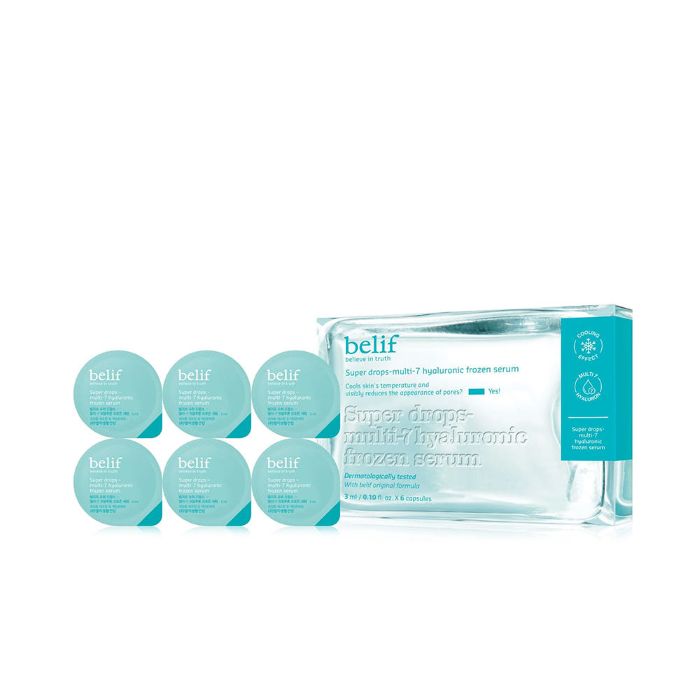 belif Super Drops Multi-7 Hyaluronic Frozen Serum 3ml X 6ea