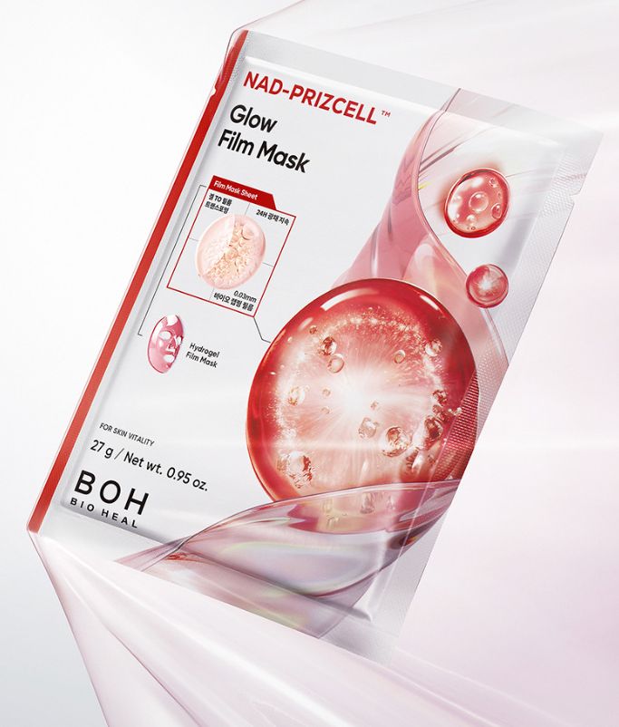 [BIO HEAL BOH] NAD - PRIZCELL Glow Film Mask 27g X 18ea - JOSEPH BEAUTY