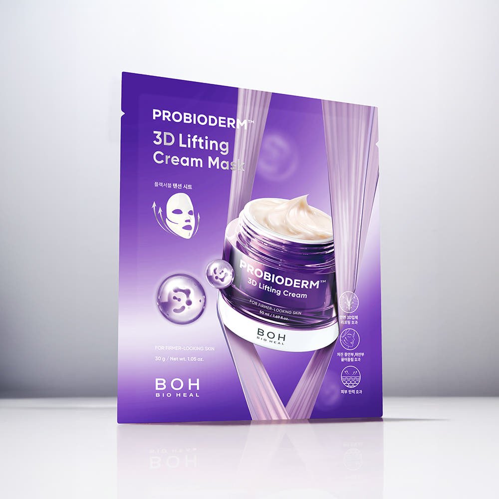 [BIO HEAL BOH] Probioderm 3D Lifting Cream Mask Sheet 30g X (5+1)ea - JOSEPH BEAUTY