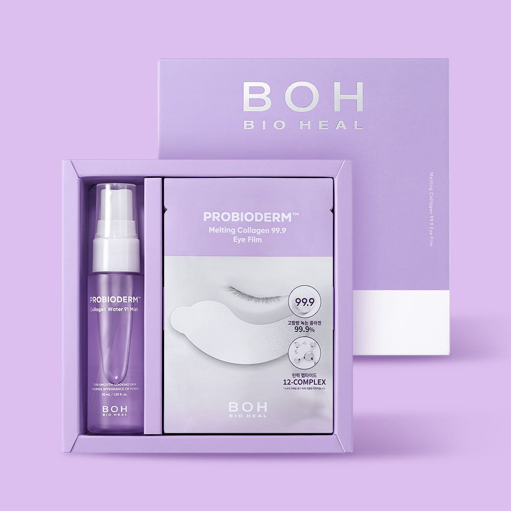 [BIO HEAL BOH] Probioderm Melting Collagen 99.9 Eye Film 28 Sheets (+Collagen Water Mist 30ml) Set - JOSEPH BEAUTY