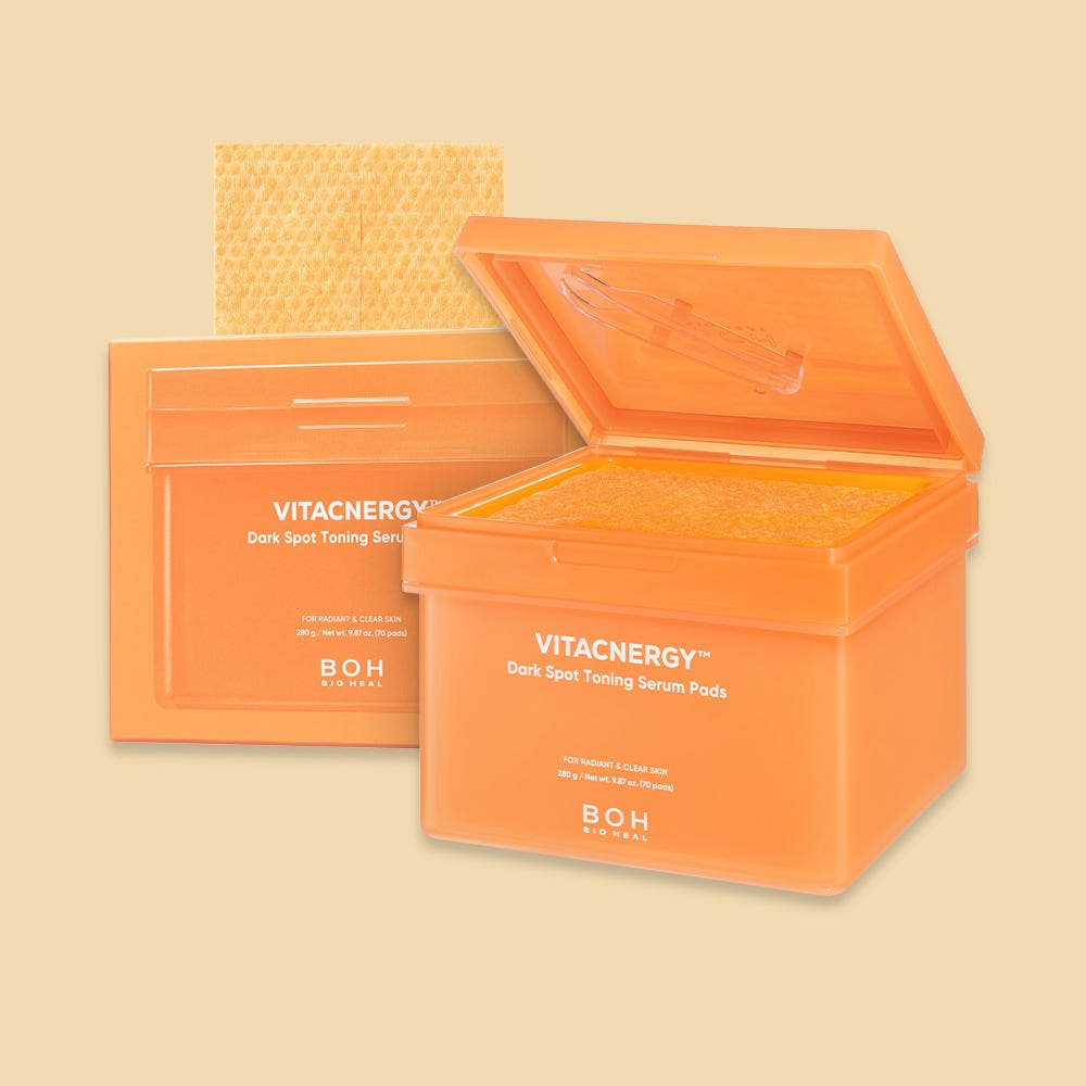 [BIO HEAL BOH] VITACNERGY Dark Spot Toning Serum Pads 280g/70ea - JOSEPH BEAUTY