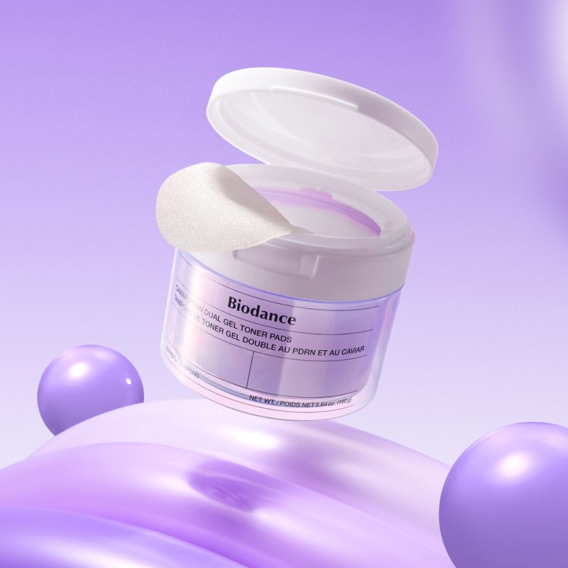 Biodance Caviar PDRN Dual Gel Toner Pads 160g/60ea