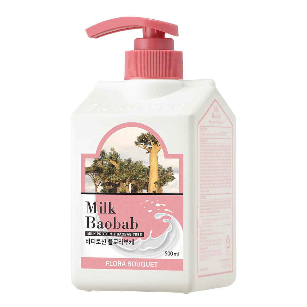BIOKLASSE MILK BAOBAB Body Lotion 500ml Flora Bouquet - JOSEPH BEAUTY