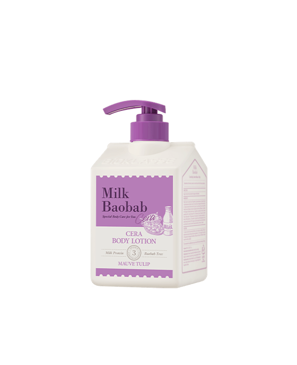 BIOKLASSE Milk Baobab Cera Body Lotion 600ml Mauve Tulip - JOSEPH BEAUTY