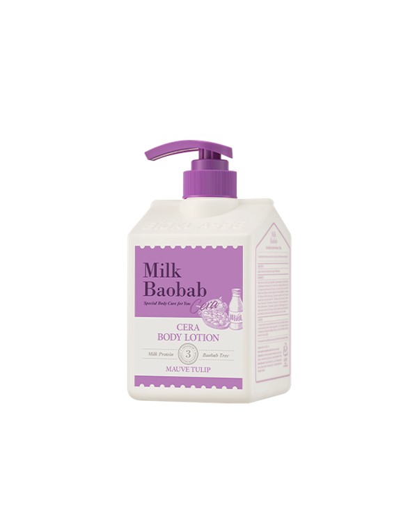 BIOKLASSE Milk Baobab Cera Body Lotion 600ml #Mauve Tulip