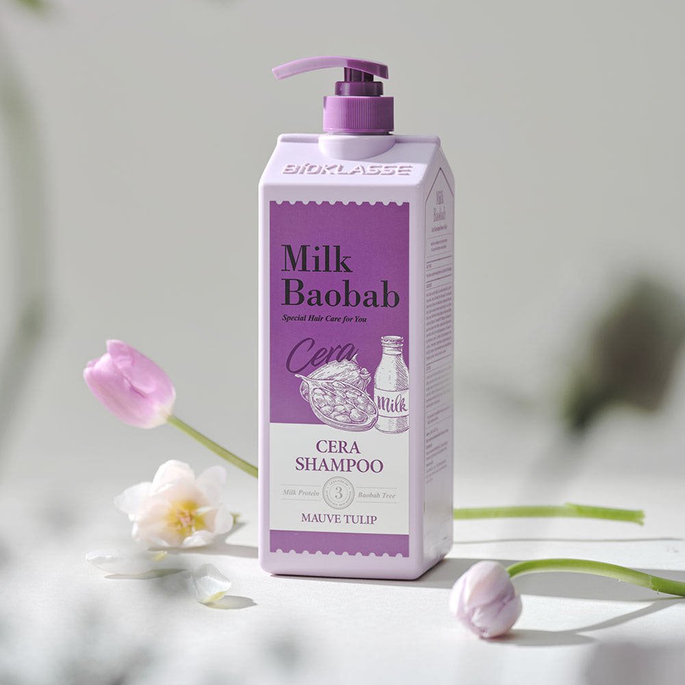 BIOKLASSE MILK BAOBAB Cera Hair Shampoo 1200ml Mauve Tulip - JOSEPH BEAUTY