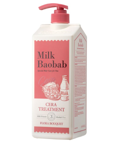 BIOKLASSE MILK BAOBAB CERA Hair Treatment 1200ml #Flora Bouquet
