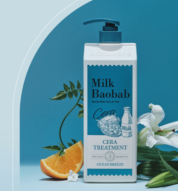 BIOKLASSE MILK BAOBAB CERA Hair Treatment 1200ml Ocean Breeze - JOSEPH BEAUTY