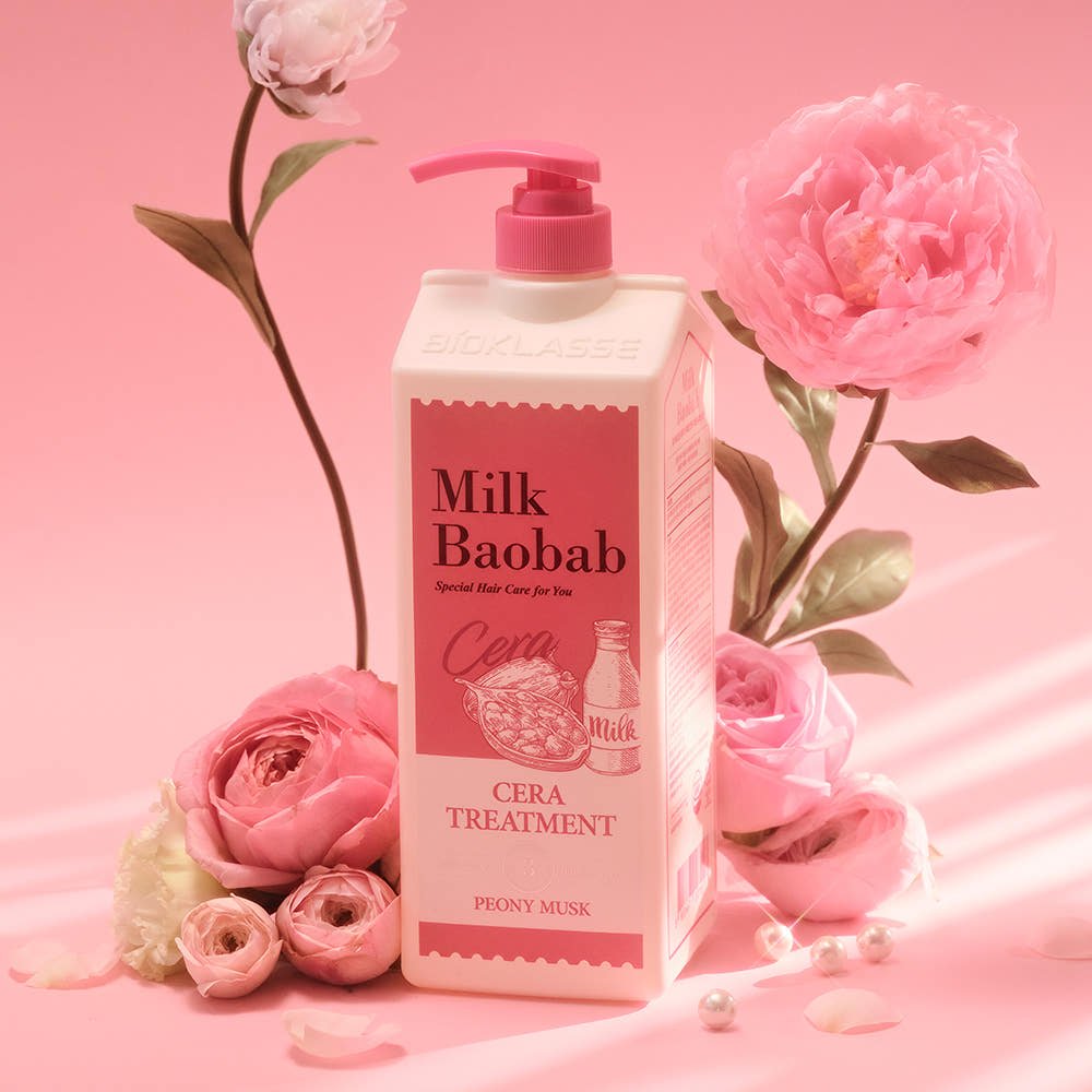 BIOKLASSE MILK BAOBAB CERA Hair Treatment 1200ml Peony Musk - JOSEPH BEAUTY