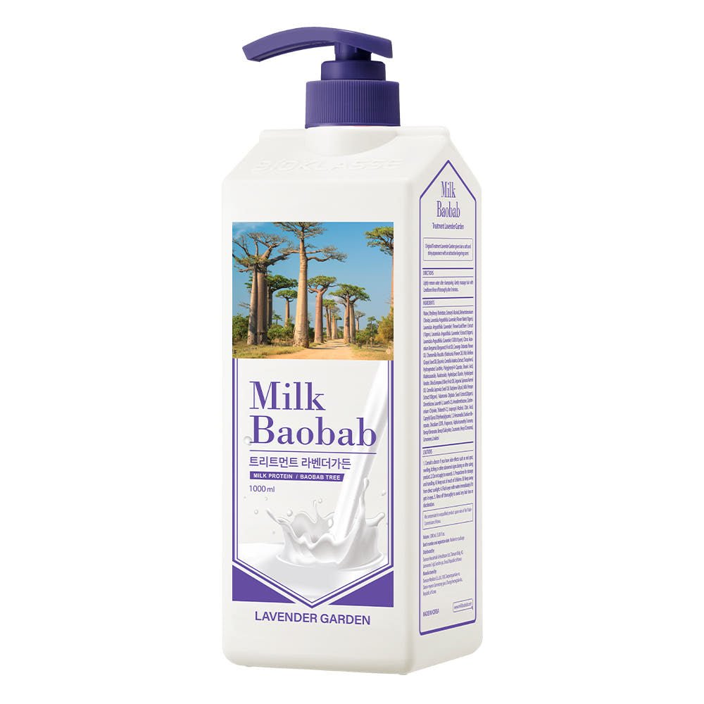 BIOKLASSE MILK BAOBAB Hair Treatment 1000ml Lavender Garden - JOSEPH BEAUTY