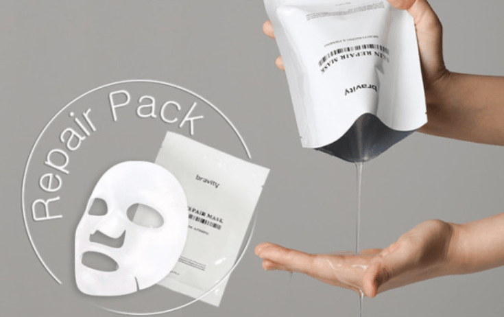 bravity Skin Repair Mask Pack 30g X 50ea - JOSEPH BEAUTY