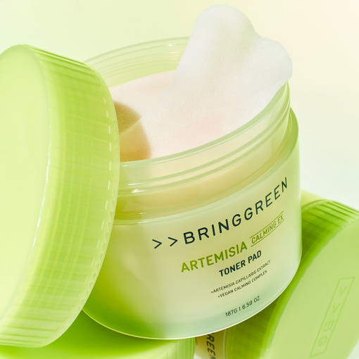 BRINGGREEN Artemisia Calming EX Toner Pad 187g/75pads