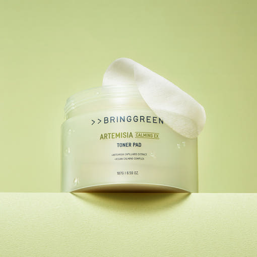 BRINGGREEN Artemisia Calming EX Toner Pad 187g/75pads