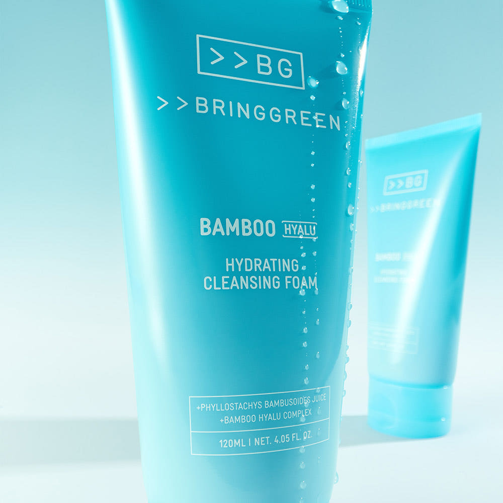 BRINGGREEN Bamboo Hyalu Hydrating Cleansing Foam 120ml
