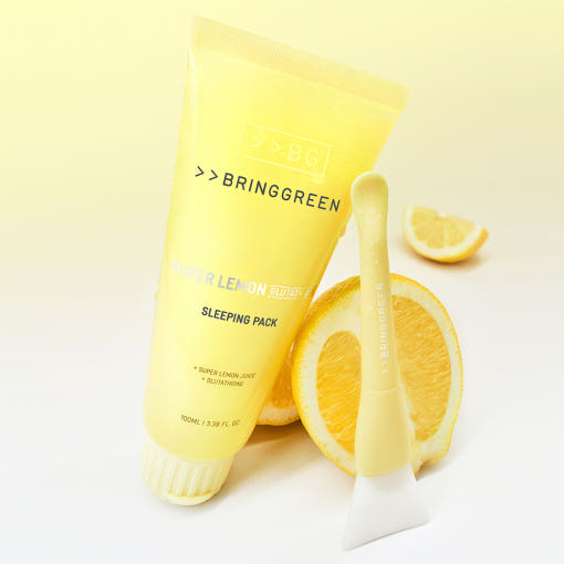 BRINGGREEN Super Lemon Glutathione Sleeping Pack 100ml