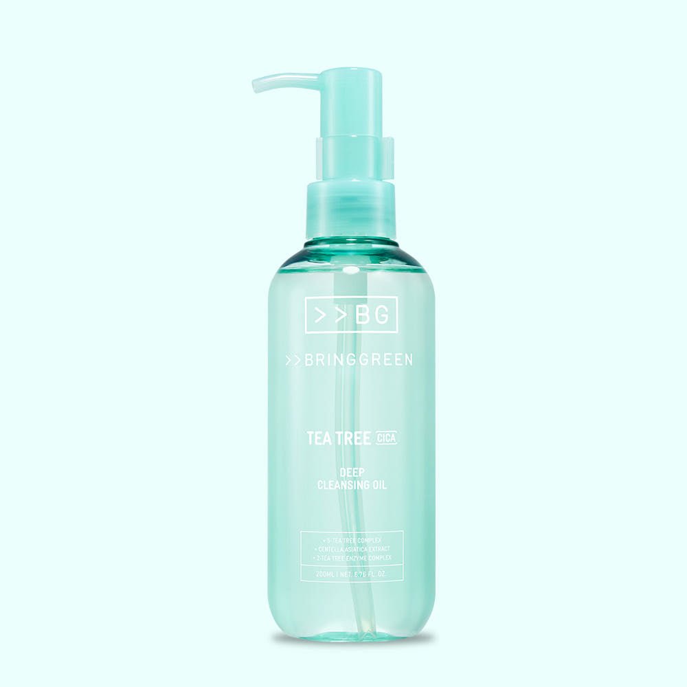 BRINGGREEN Tea Tree Cica Deep Cleansing Oil 200ml - JOSEPH BEAUTY