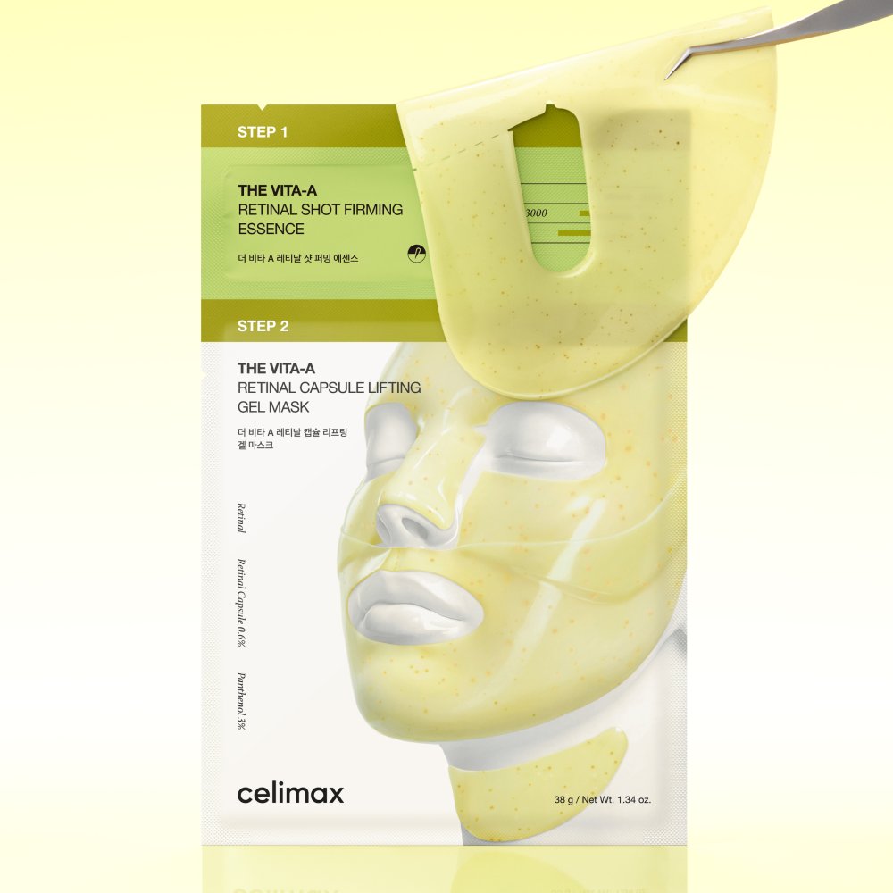 celimax The Vita-A Retinal 2-Step Gel Mask 4ea