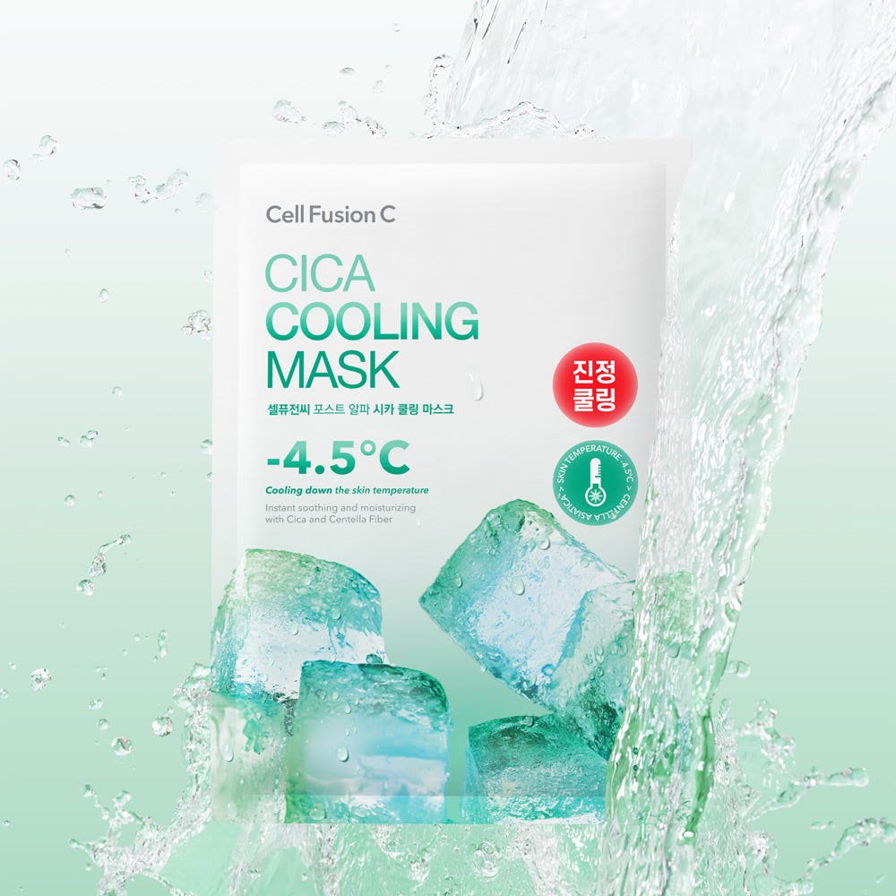 [Cell Fusion C] Cica Cooling Mask 27g X 5ea - JOSEPH BEAUTY