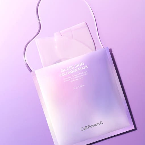 [Cell Fusion C] Glass Skin Collagen Mask Sheet 35g X 5ea - JOSEPH BEAUTY