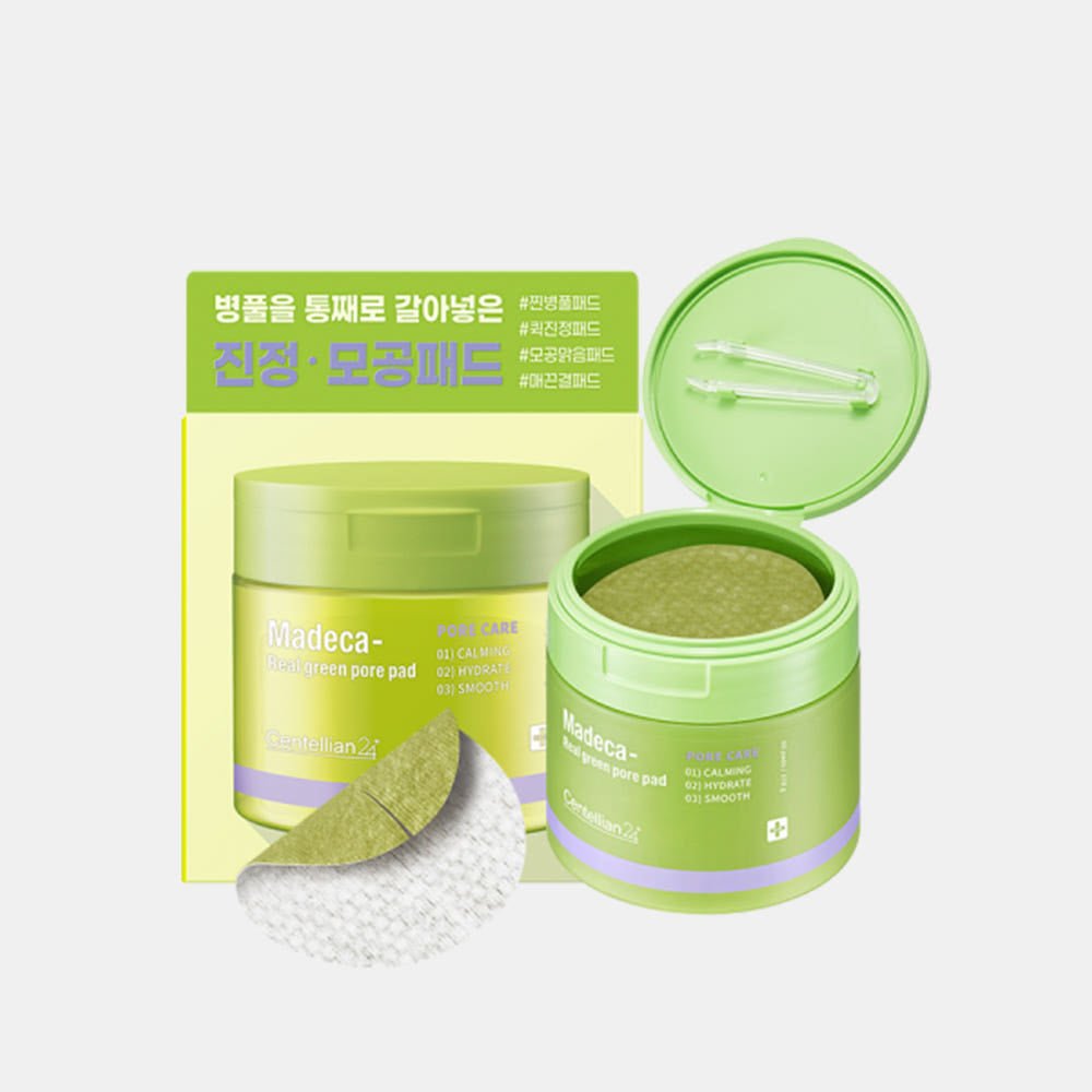 CENTELLIAN24 Madeca Real Green Pore Pad 170g/60ea - JOSEPH BEAUTY