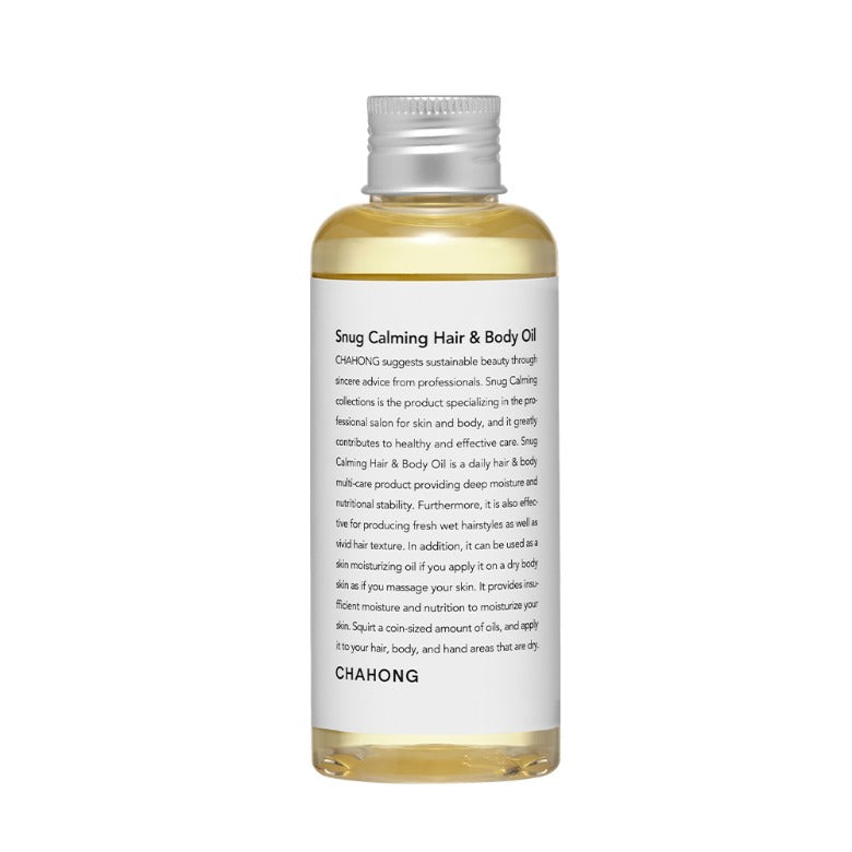 CHAHONG Snug Calming Hair & Body Oil 150ml
