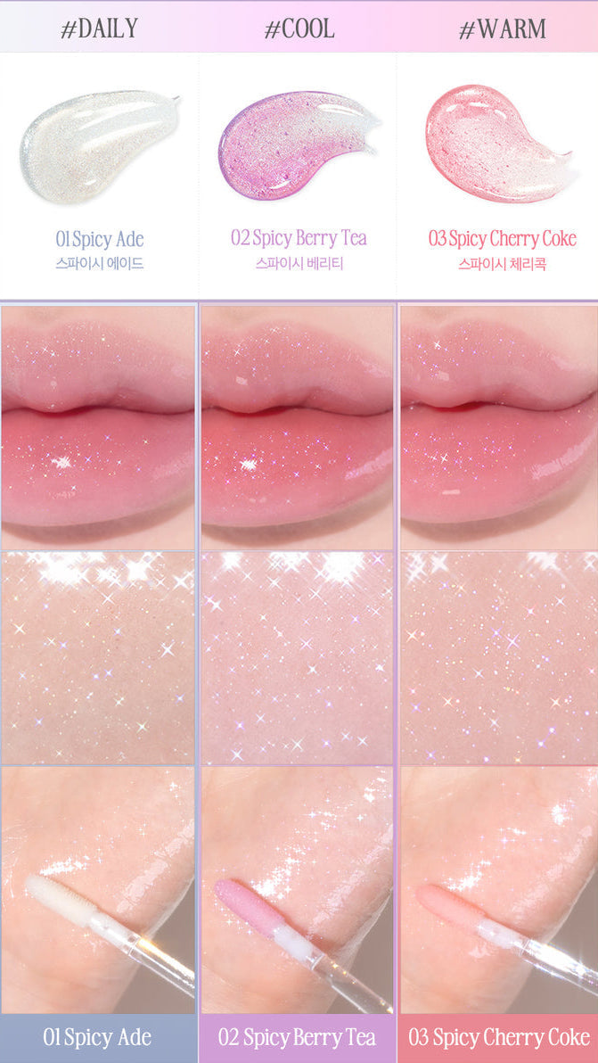 CLIO Crystal Gloss Plumper 3.4g (2colors)