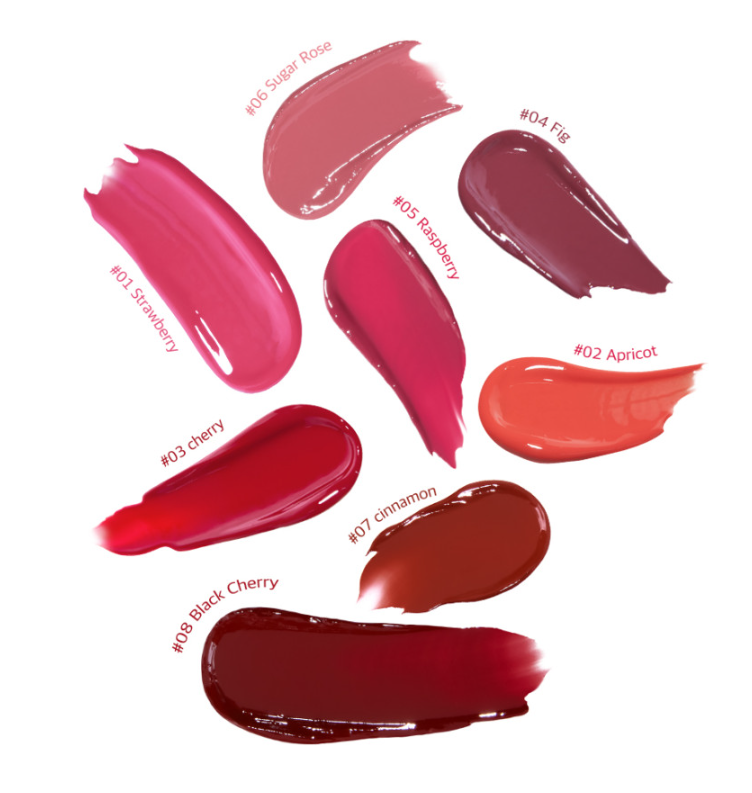 CORINGCO Pink Churros Plumping Glossy Lip 2g (8 Colors)